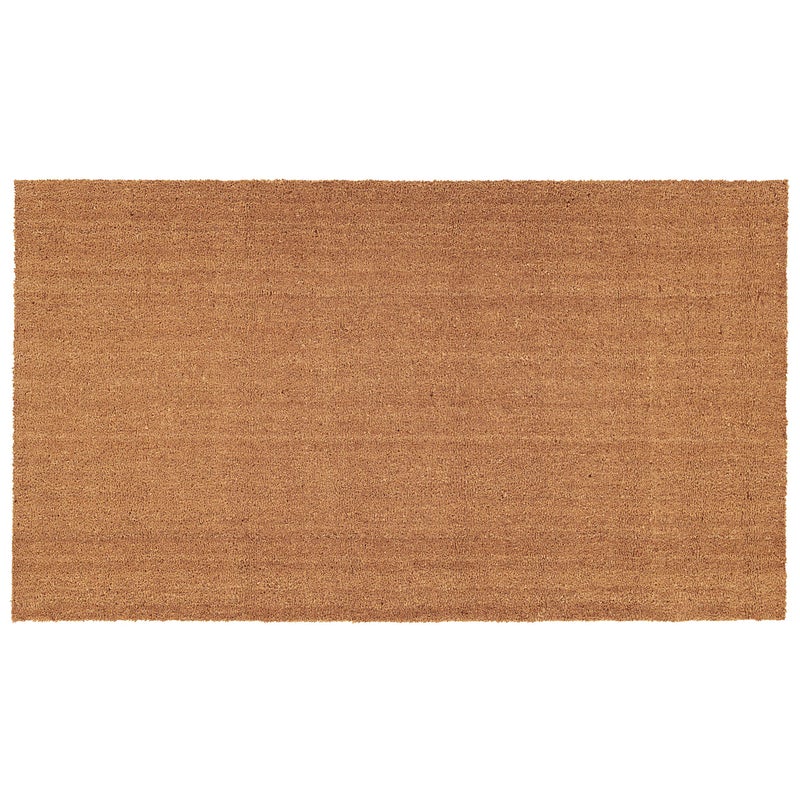 Calloway Mills 153552436 Natural Coir with Vinyl Backing Doormat, 24" x 36", Natural - Image 1